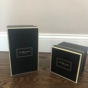 Set of 2 Jo Malone boxes.
